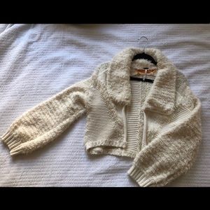 Free People Cropped Sweater Size XS